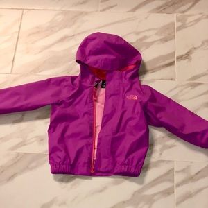 Infant/toddler girl The North Face rain jacket